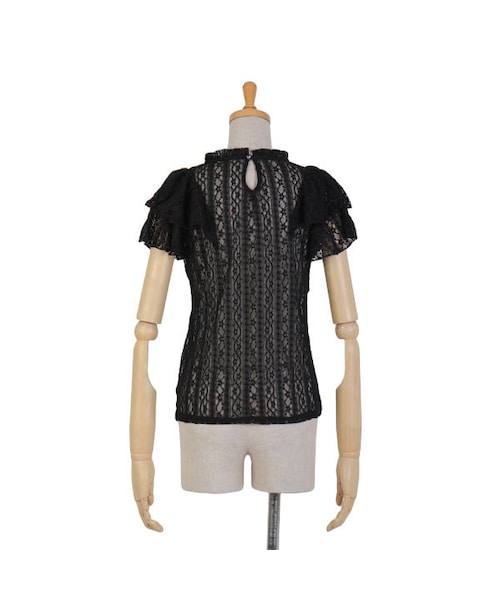 F i.n.t（フィント）の「ショルダーフリルレーストップス/F&A（シャツ/ブラウス・レディース・その他）」の4枚目の写真