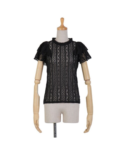 F i.n.t（フィント）の「ショルダーフリルレーストップス/F&A（シャツ/ブラウス・レディース・その他）」の3枚目の写真