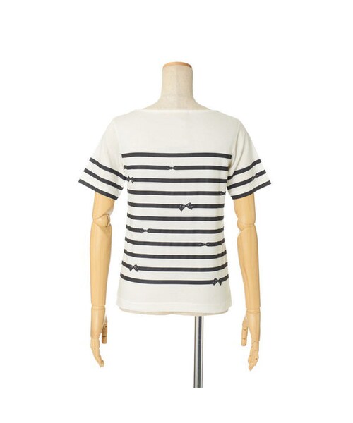 F i.n.t(フィント)の「リボンボーダープリントT/F i.n.t(Tシャツ/カットソー・レディース・その他)」の4枚目の写真