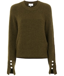 3.1 Phillip Lim | 3.1 Phillip Lim - パール装飾 セーター - women - ポリアミド/スパンデックス/ウール/Yak - XS(ニット/セーター)