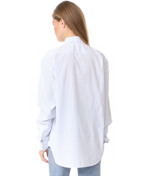 Frame（フレーム）の「FRAME Striped Shirt（トップス・レディース・Blue・XS/S/M/L）」の3枚目の写真