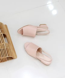 SOVOMALL | プレーンスリングバックサンダル(サンダル)