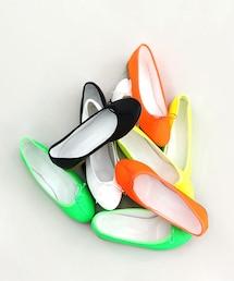 SOVOMALL | リボンポイントフラットシューズ(パンプス)