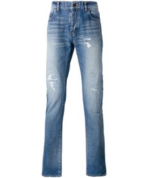 Saint Laurent | Saint Laurent - ダメージ加工ジーンズ - men - コットン - 28(デニムパンツ)