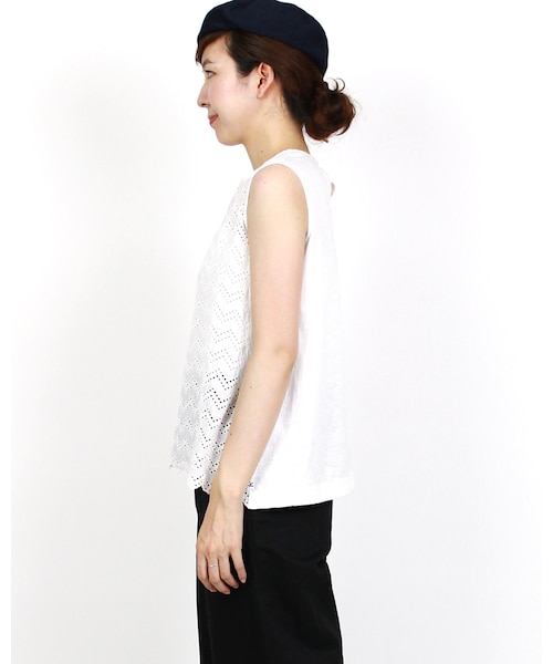 ☆美品☆ 45R カットワーク キャミソール