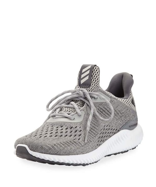 adidas（アディダス）の「Adidas Alphabounce EM Knit Running Sneaker, Gray（スニーカー・レディース・Gray・8.5B / 38.5EU/7.5B / 37.5EU/11B / 41EU/6B / 36EU/9B / 39EU/10B / 40EU/5.5B / 35.5EU/9.5B / 39.5EU/5B / 35EU/10.5B / 40.5EU/8B / 38EU/7B / 37EU/6.5B / 36.5EU）」の2枚目の写真