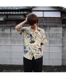no brand | MAKANA japanese pattern & 漢字 print shirts(シャツ/ブラウス)