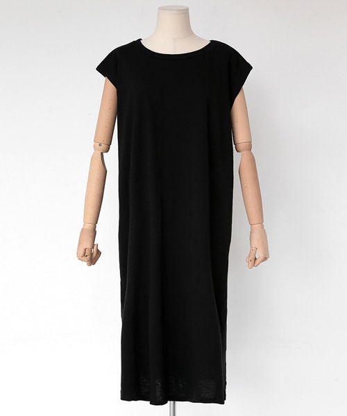 DHOLIC（ディーホリック）の「スリットヘムスリーブレスコットンワンピース（ワンピース・レディース・FERE/FREE）」の2枚目の写真
