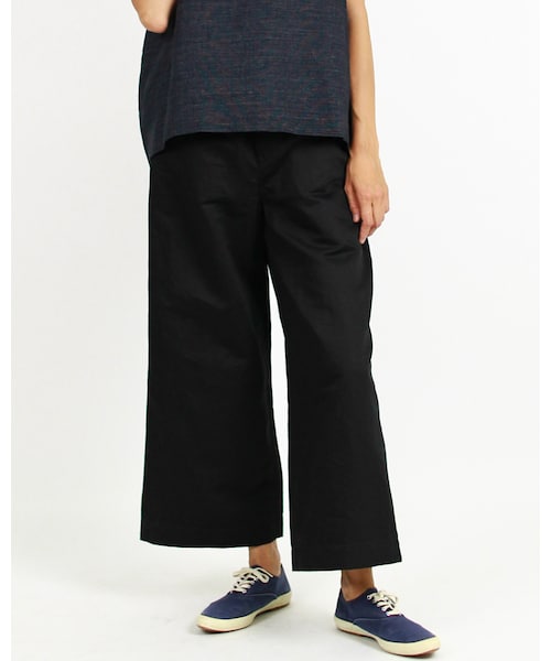 45R（フォーティファイブアール）の「コットンリネンサテンワイド  