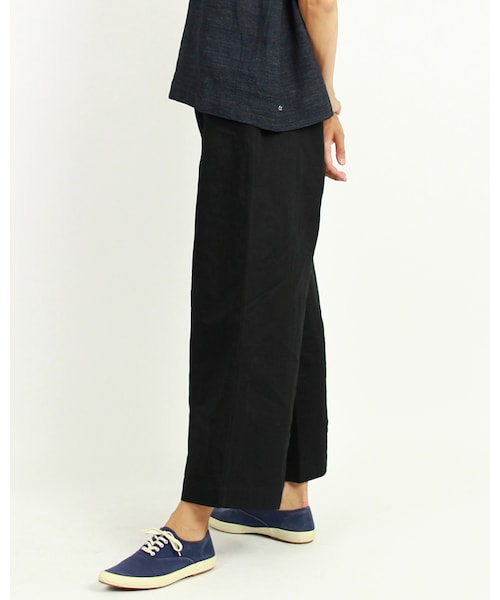 45R（フォーティファイブアール）の「コットンリネンサテンワイド  