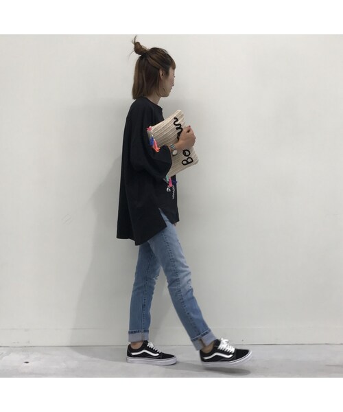 copine（コピン）の「★大好評再入荷★ヘムシルエットBIGスウェットTシャツ/チュニック（4color）【クリックポスト対象商品】（Tシャツ/カットソー・レディース・その他）」の13枚目の写真