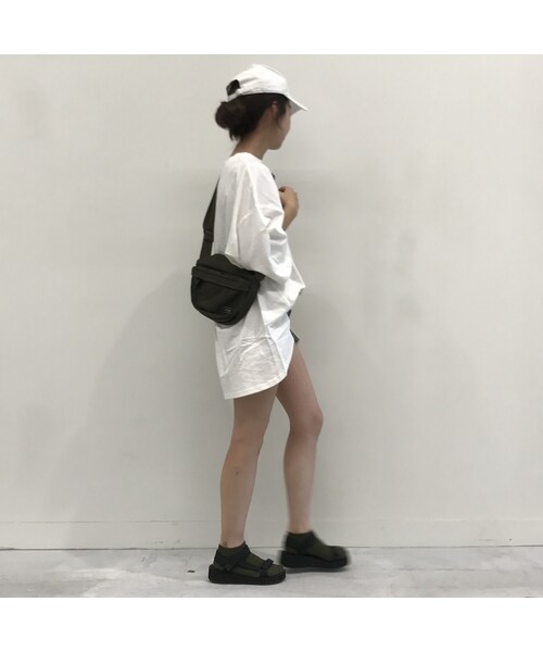 copine（コピン）の「★大好評再入荷★ヘムシルエットBIGスウェットTシャツ/チュニック（4color）【クリックポスト対象商品】（Tシャツ/カットソー・レディース・その他）」の11枚目の写真