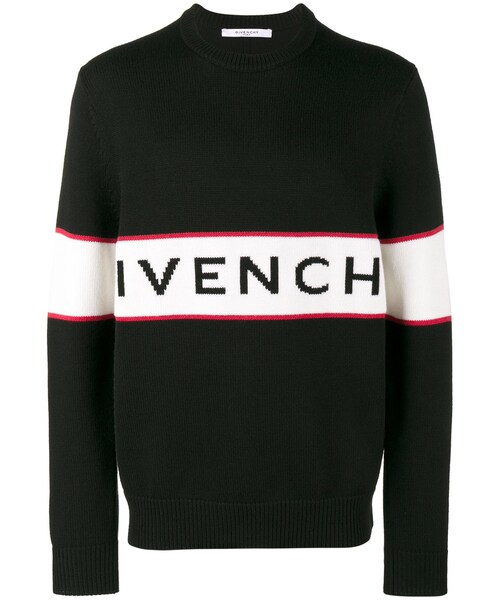 GIVENCHY（ジバンシイ）の「Givenchy - インターシャロゴ セーター