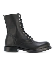 DIESEL | Diesel - レースアップブーツ - women - カーフレザー/レザー/rubber - 39(ブーツ)