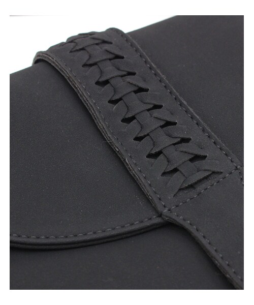 ANAP(アナップ)の「フェイクスエードフリンジミニBAG(バッグ・レディース・キャメル/ブラック・one size)」の9枚目の写真