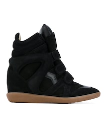 ISABEL MARANT | Isabel Marant - ウェッジハイカットスニーカー - women - レザー/rubber - 40(スニーカー)