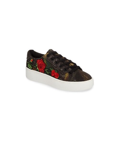 steve madden floral sneakers