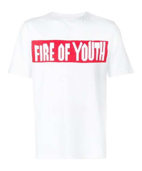 LOEWE（ロエベ）の「Loewe - Fire of youth Tシャツ - men - コットン 