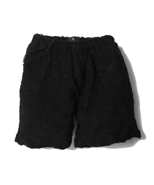 VIRGOwearworks(ヴァルゴウェアワークス)の「CELLULAR ONE SHORTS{MOLAR}ダメージショートパンツ(パンツ・メンズ・WHITE/NAVY/BLACK・2/3/4)」の4枚目の写真