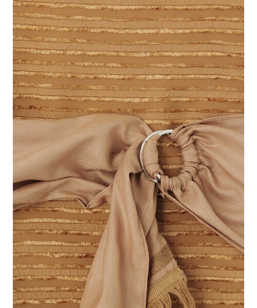 ELENDEEK（エレンディーク）の「RUSTIC MIX BLOUSE（トップス・レディース・ホワイト/アイボリー/キャメル・F）」の12枚目の写真