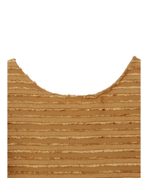 ELENDEEK（エレンディーク）の「RUSTIC MIX BLOUSE（トップス・レディース・ホワイト/アイボリー/キャメル・F）」の10枚目の写真