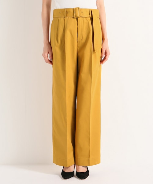 FRAMeWORK  チノパンツ2  ベージュ Size36 ≪追加≫TUCK CHINO パンツ2（チノパンツ）｜FRAMeWORK