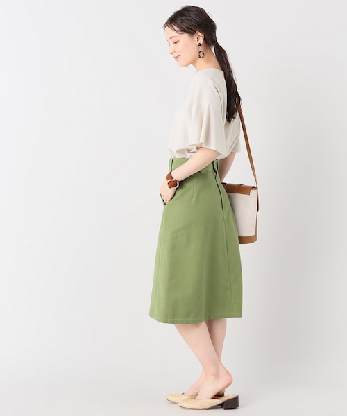 IENA ACE フレアースリーブブラウス ピンク IENA（イエナ）の「ACE フレアースリーブブラウス◇（）」 - WEAR
