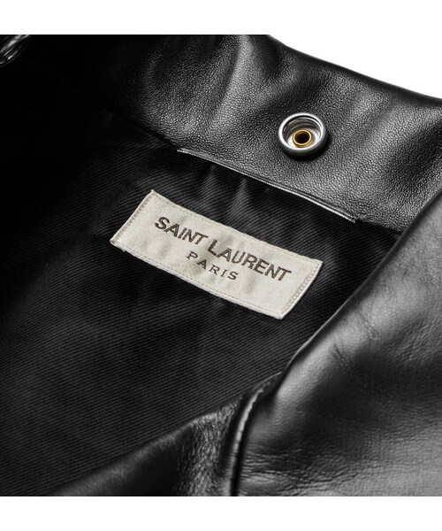 Saint Laurent（サンローラン）の「Saint Laurent Leather Biker Jacket（ライダースジャケット・メンズ・Black・IT46/IT48/IT50/IT52/IT54）」の6枚目の写真
