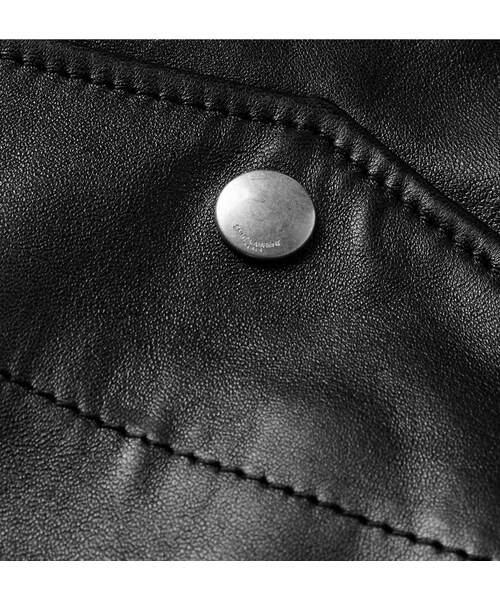 Saint Laurent（サンローラン）の「Saint Laurent Leather Biker Jacket（ライダースジャケット・メンズ・Black・IT46/IT48/IT50/IT52/IT54）」の7枚目の写真