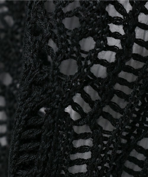 archives（アルシーヴ）の「スカシキャミ（ニット/セーター・レディース・ブラック/グレー/ピンク系その他・MEDIUM）」の9枚目の写真