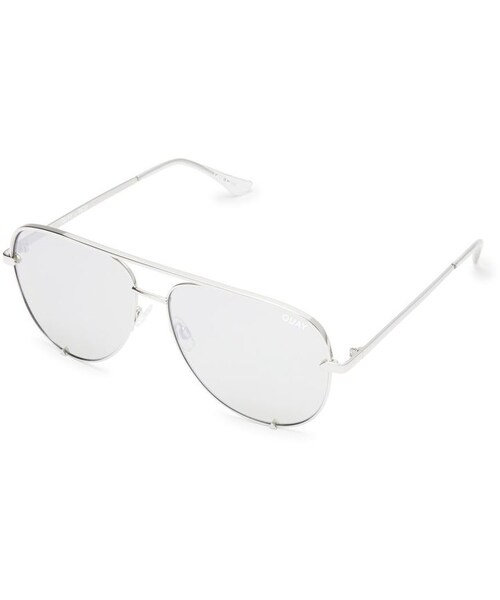 quay（キー）の「Quay australia **high key sunglasses（サングラス・レディース・Silver・ONE）」の3枚目の写真