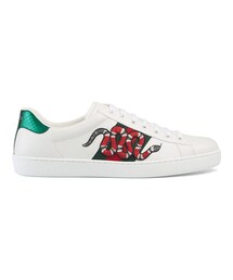 GUCCI | Gucci - Ace 刺繍スニーカー - men - レザー/rubber - 5.5(スニーカー)
