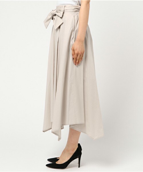 archives（アルシーヴ）の「アシメボリュームスカート（スカート・レディース・ブラウン/ベージュ/レッド系その他・MEDIUM）」の4枚目の写真