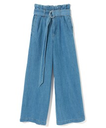 GRL | ベルト付きデニムワイドパンツ(デニムパンツ)