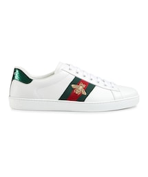 GUCCI | Gucci - Ace 刺繍スニーカー - men - レザー/rubber - 6(スニーカー)