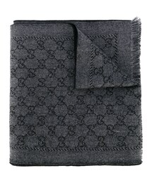 GUCCI | Gucci - GG Supreme スカーフ - men - ウール - ワンサイズ(ストール/ショール)