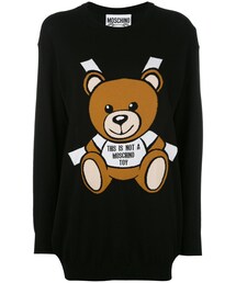 MOSCHINO | Moschino - Bear スウェットワンピース - women - コットン - M(ワンピース)