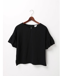 Te chichi | 袖ジョーゼットプルオーバー(トップス)