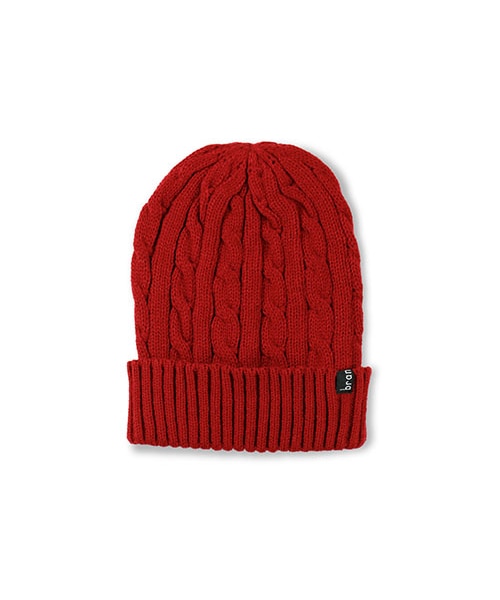 BRANSHES（ブランシェス）の「シンプルニットワッチ（ニットキャップ/ビーニー・キッズ・ホワイト/イエロー/ネイビーブルー/レッド/カーキ/グレー/ブラック・S～L）」の7枚目の写真