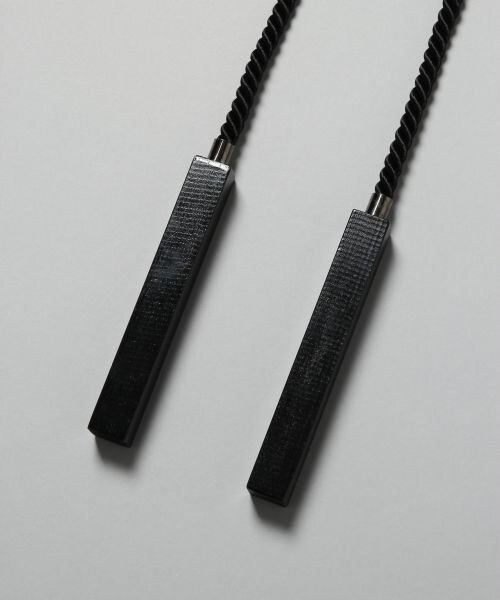 HARE(ハレ)の「ウッドモチーフネックレス(アクセサリー・オフホワイト/ブラック)」の9枚目の写真