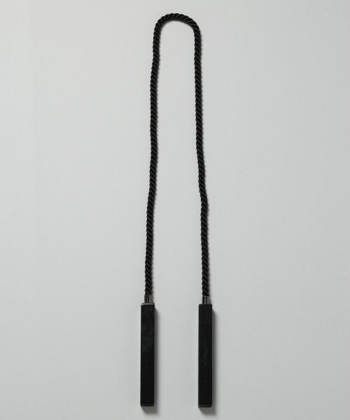 HARE(ハレ)の「ウッドモチーフネックレス(アクセサリー・オフホワイト/ブラック)」の8枚目の写真