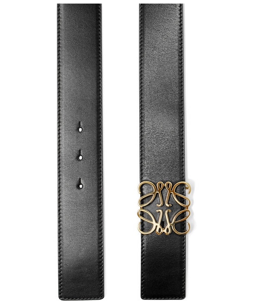 LOEWE(ロエベ)の「Loewe - Anagram Reversible Leather Waist Belt - Black(ベルト・レディース・Black・75)」の3枚目の写真
