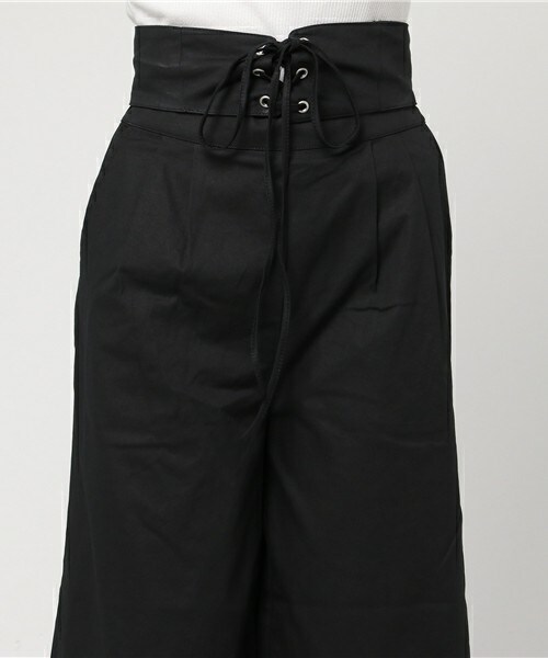 archives（アルシーヴ）の「ベルト付ワイドパンツ（その他パンツ・レディース・ブラック/ベージュ/オレンジ・MEDIUM）」の7枚目の写真