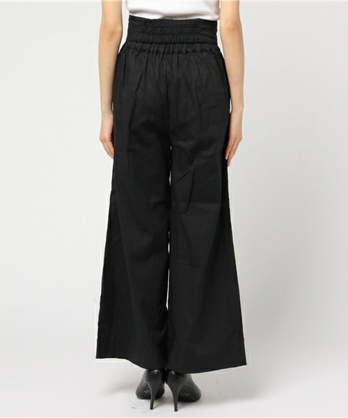 archives（アルシーヴ）の「ベルト付ワイドパンツ（その他パンツ・レディース・ブラック/ベージュ/オレンジ・MEDIUM）」の6枚目の写真