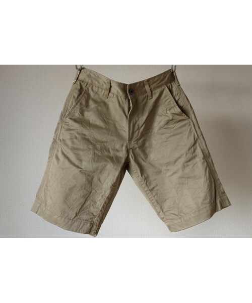 FOB FACTORY(エフオービーファクトリー)の「【2017春夏新作】F.O.B FACTORY FUSION SHORTS KHAKI エフオービーファクトリー フュージョンショーツ カーキ(その他パンツ・メンズ・その他)」の6枚目の写真