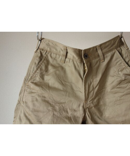 FOB FACTORY(エフオービーファクトリー)の「【2017春夏新作】F.O.B FACTORY FUSION SHORTS KHAKI エフオービーファクトリー フュージョンショーツ カーキ(その他パンツ・メンズ・その他)」の7枚目の写真