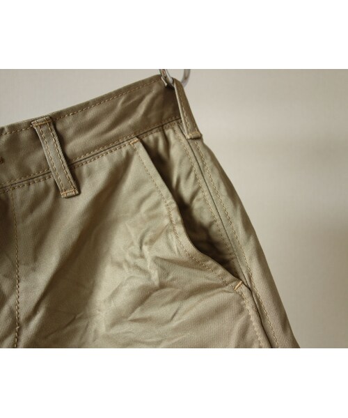 FOB FACTORY(エフオービーファクトリー)の「【2017春夏新作】F.O.B FACTORY FUSION SHORTS KHAKI エフオービーファクトリー フュージョンショーツ カーキ(その他パンツ・メンズ・その他)」の10枚目の写真