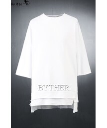 ByTheR | アンバランスヘムスウェットプルオーバー(Tシャツ/カットソー)