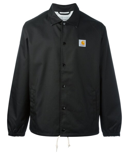 Carhartt(カーハート)の「Carhartt - クラシックカラーウインドブレーカー - men - コットン/ナイロン/ポリエステル - XL(ナイロンジャケット・メンズ・ブラック・XL)」の1枚目の写真