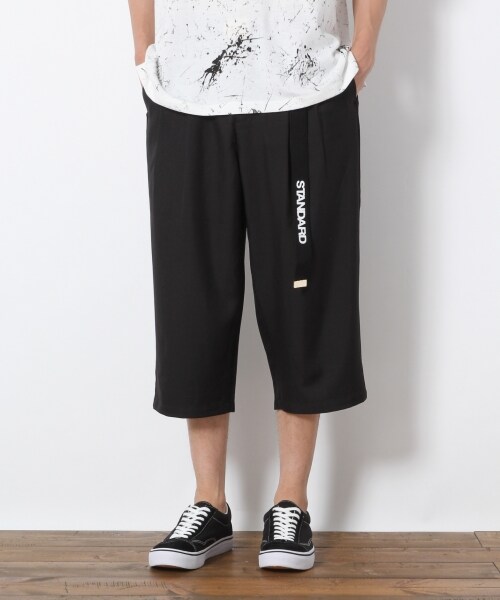 RAGEBLUE(レイジブルー)の「<大人気アイテム>ガウチョパンツ2(パンツ・ブラック/グレー)」の1枚目の写真